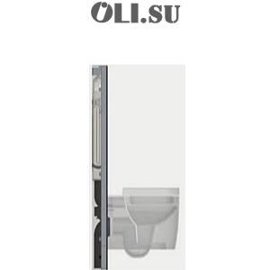 Модуль QR-INOX SUSP BUTTON для подвесной сантехники OLI, черный арт. 061568